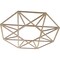 Ekena Millwork Guardian Wood Fretwork Pierced Ceiling Medallion, Birch, 30"OD x 11 5/8"ID x 3/8"T CMWP30X30X0375GDBI - alternate 5
